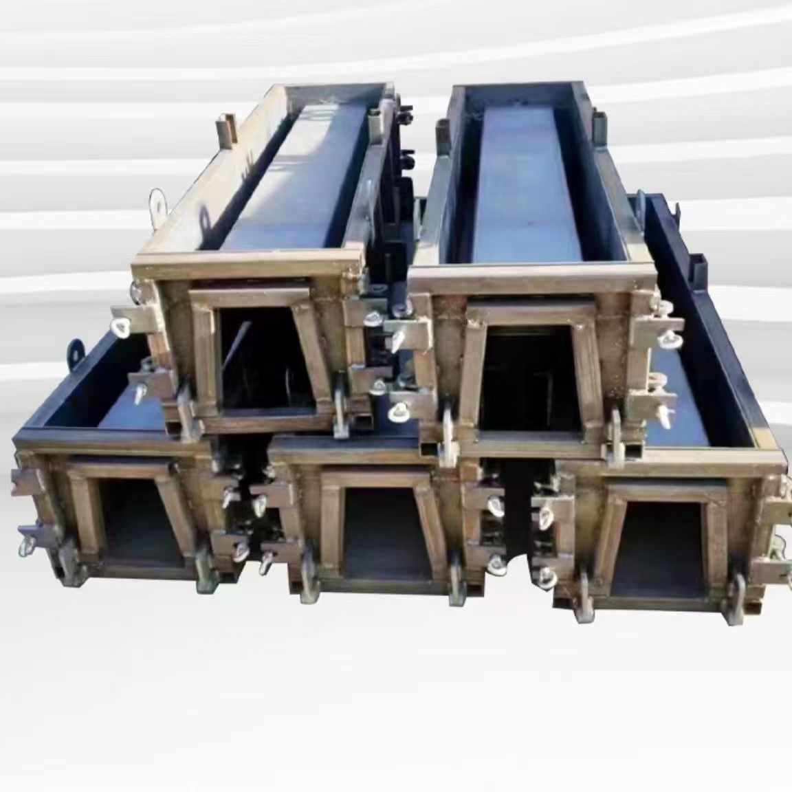 流水槽钢模具 矩形槽钢模具